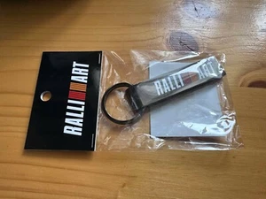 Genuine Mitsubishi Ralliart Metal Key Ring - Picture 1 of 1