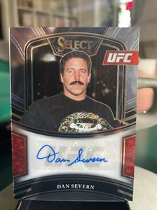 2021 Panini Select UFC Dan Severn Signatures Auto #SG-DSV /99