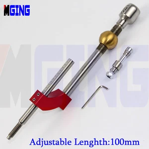 Adjustable Height Short Shifter For Honda Civic Integra CRX B16 B18 B20 D16 Red - Picture 1 of 4