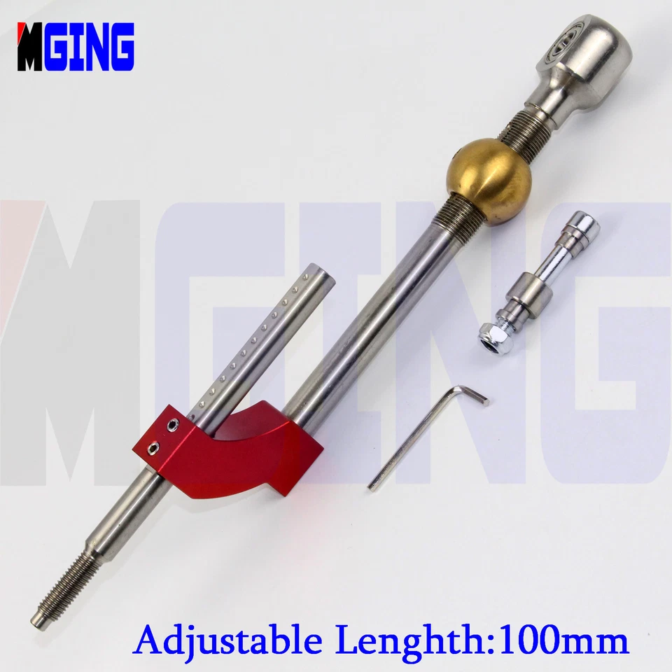 Короткий переключатель передач регулируемой высоты для Honda Civic Integra CRX B16 B18 B20 D16 красный - Изображение 1 из 4