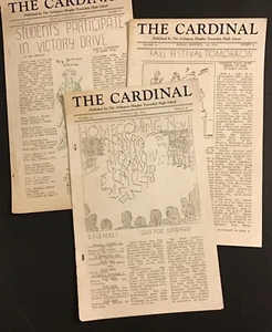 Arlington Heights IL Liceo Studenti Giornali 1941 IL CARDINALE ORIGINALE - Foto 1 di 12