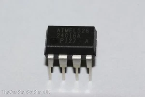 Atmel 24C16A/24C16 8-polig DIL/DIP 16K seriell EEPROM - Bild 1 von 12