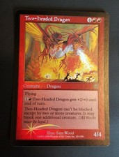 1x Foil Two-Headed Dragon MTG Magic: The Gathering Mercadian Masques NM Rare