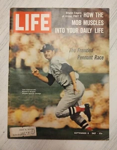 VINTAGE SEPTEMBER 8 1967 LIFE MAGAZINE CARL YASTRZEMSKI PENNANT RACE  #M147 - Picture 1 of 8