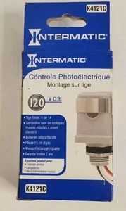 Intermatic K4121C Stem Mount Position Thermal Photo Control, Brand New 120v - Picture 1 of 4