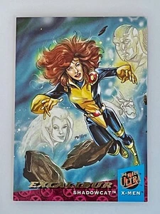 Vintage 1994 Fleer Ultra X-Men Excalibur Shadowcat Marvel Comics Karte #121 - Bild 1 von 4