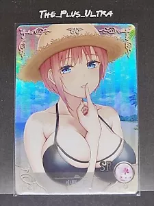 Tarjeta Waifu Ichika Nakano Quintessential Quintuplets SR Goddess Story - Imagen 1 de 2