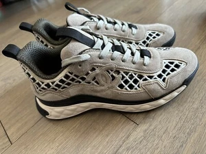 Chanel Interlocking CC Logo Sneakers 39.5 - Must Go! - Picture 1 of 8