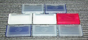 Lote de 8 estuches de almacenamiento de plástico para juegos Game Boy Advance envío rápido - Imagen 1 de 3