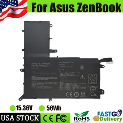 ✅BATERÍA NUEVA B41N1827 PARA ASUS ZENBOOK FLIP 15 UM562IQ Q507 Q507IQ Q526 Q526F EE. UU. Foto 1 de 4
