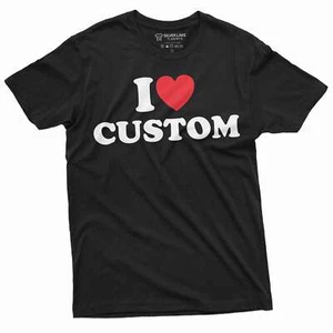 Valentine's day Shirt Personalized Gifts I Love Custom Shirt Customization Gifts - Picture 1 of 8
