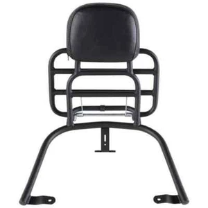 Prima Rear Rack (Backrest, Black); Vespa GTS - Picture 1 of 1