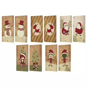 FUNDA BILLETERA HEAD CASE DESIGNS CON LIBROS DE CUERO CLÁSICOS DE NAVIDAD PARA AMAZON FIRE - Imagen 1 de 11
