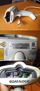 Datalogic D432 Gryphon 2D QR-Code USB Scanner di codici a barre WIN7+8+10 BIANCO - Afbeelding 1 van 1