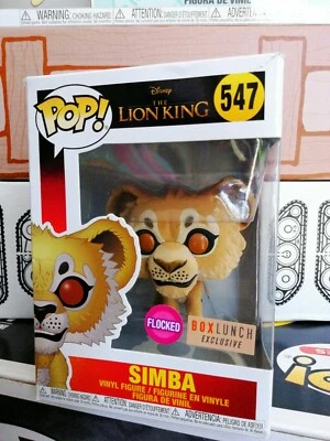 Funko Pop The Lion King 2019 Simba Flocked BoxLunch Exclusive Vinyl Figure 547 - Image 1 of 4