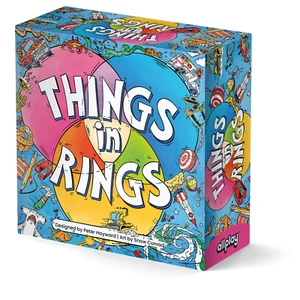 Dinge in Ringen Kartenspiel Allplay Familie Brett passendes Venn Diagramm Party schnell - Bild 1 von 5