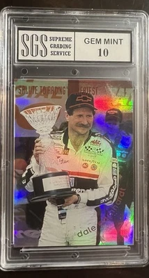1994 Score Board NSCC Dale Earnhardt #NC16 Salute To Racings /9900 Gem Mint 10 - Image 1 of 2