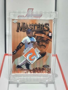 2022 Jersey Fusion Barry Bonds All-Star Tribute Patch Topps Finest Masters /10 - Picture 1 of 3