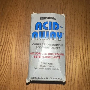 Rectorseal 45004  Acid-Away Compressor Burnout Neutralizer 4-Ounce Bottle - Picture 1 of 5