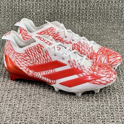 Adidas Adizero Electric Exotic Speed Orange Football Cleats IH8570 Men's Size 8 - Image 1 of 4