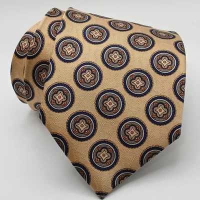 Jos A Bank Executive Collection Tie 100% Silk Handmade Geometric (3.625x60") - Image 1 of 4