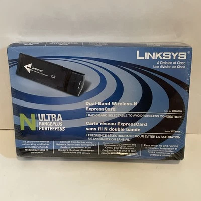 Linksys by Cisco WEC600N Dual-Band Wireless-N ExpressCard - Image 1 of 4