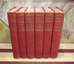 Werke von Shakespeare Bände 1-6 T. Nelson & Söhne Antik. - Bild 1 von 6