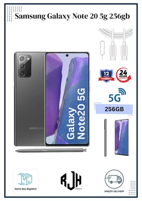 New Samsung Galaxy Note 20 5G 256GB Unlocked Android Smart Phone Pristine A++++ - Image 1 of 4