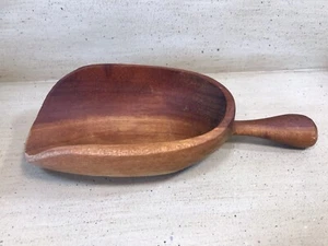 Vintage primitive Holzschaufel Gemischtwarenladen Getreide Futter Mehl Zucker - Bild 1 von 6