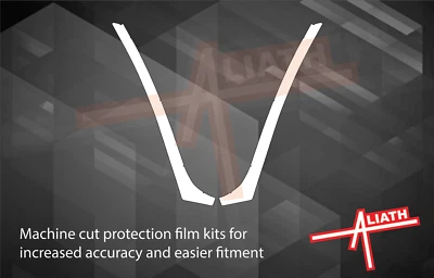 Se adapta a Toyota Auris 2012-18 arcos QTR traseros transparente protector contra astillas película de protección de pintura - Imagen 1 de 3