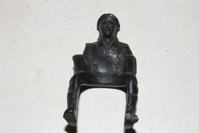 Piloto de moto de plástico original años 50, Hubley, original Foto 1 de 4