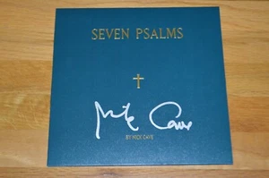 Nick Cave Autographed "Seven Psalms" Vinyl EP Cover with JSA COA ~ Bad Seeds - Picture 1 of 6