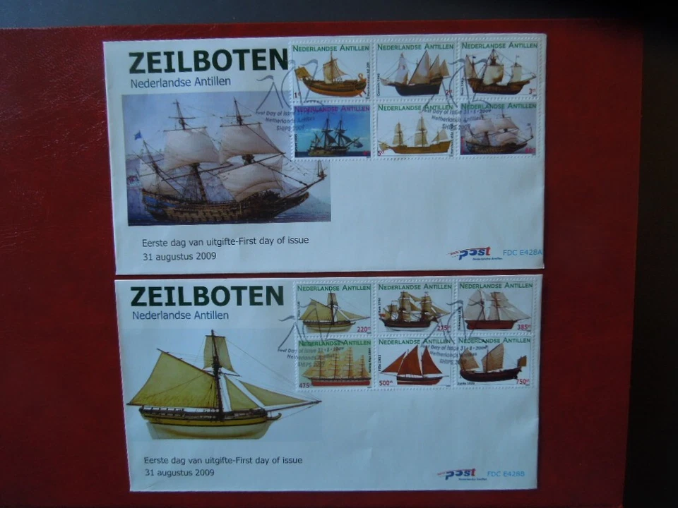G3661  NETHERLANDS ANTILLES 2009  SAILING  SHIPS NVPH 428  FDC - Image 1 of 1