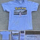 Vintage Pokemon Do You Accept The Challenge Mewtwo Nintendo T-Shirt 90S Youth L