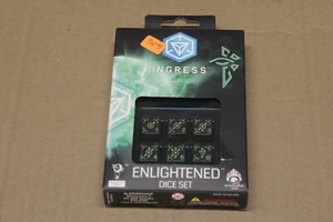 Ingress Enlightened Dice Set NEW! Q-Workshop Niantic Labs - Picture 1 of 3