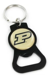 PURDUE - BOTTLE OPENER KEYCHAIN - BRAND NEW - CCP-BK-702-24-BK - Picture 1 of 1