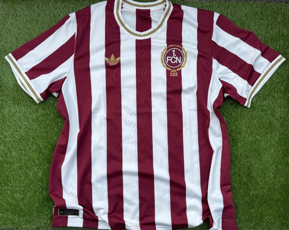 1.FC Nürnberg Sondertrikot XXL Anniversary 2025 Adidas 125 jahre FCN 2XL NEU - Bild 1 von 4