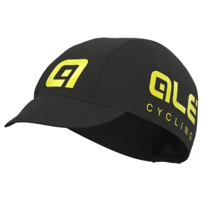 ALE Cycling Cap - Premium Cotton, Summer, Black/Yellow L16940114 - Image 1 of 4