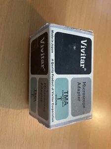 Vivitar Microscope Adapter TMA Compatible T System With Box - Picture 1 of 5