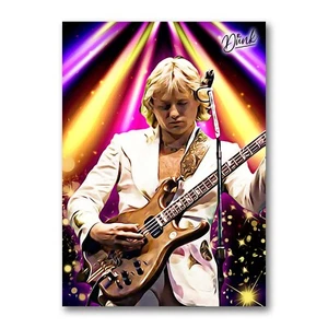 Greg Lake Headliner King Crimson Sketch Card Limited 02/30 Dr. Dunk Signed Art - Imagen 1 de 2