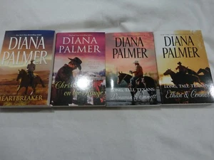 4 BOOKS BY DIANA PALMER - 9 STORIES - MILLS & BOON - 4 MEDIUM SIZE PB BOOKS - Picture 1 of 10