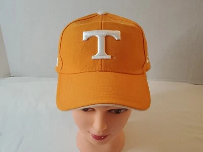 Usado en Excelente Condición Naranja Blanco Tennessee Volunteers Gorra Gorra Ajustable Bordada Foto 1 de 4