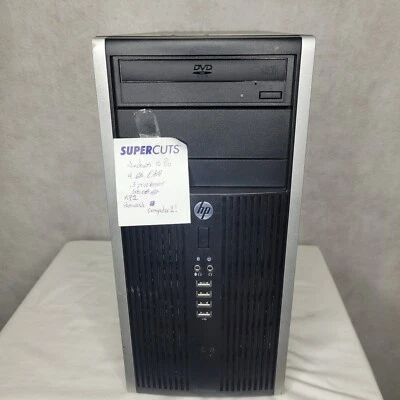 HP Desktop Computer Tower Intel Core i3, 500GB Storage, 4GB RAM - Image 1 of 4