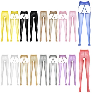 Womens Tights Underwear Pantyhose 20D Stockings Nylon Thigh-High Ladies Sheer - Picture 1 of 100
