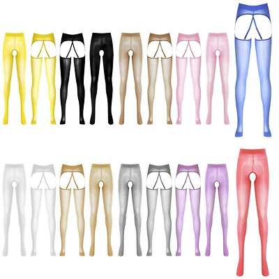 Womens Tights Underwear Pantyhose 20D Stockings Nylon Thigh-High Ladies Sheer - Image 1 of 4