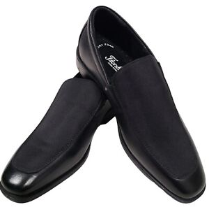 Florsheim Boys Postion Mesh Slip-On Black Dress Shoes 16655-001 Size 5 Youth
