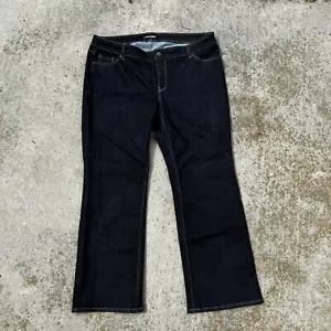 Jeans Old Navy Talla 18 Tiro Medio Bootcut Lavado Oscuro Elastizados Denim - Imagen 1 de 8