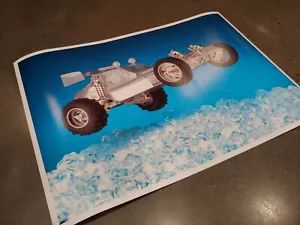 Buggy Team Associated RC10CC Gold Pan nuevo póster caja arte clásico transparente - Imagen 1 de 1