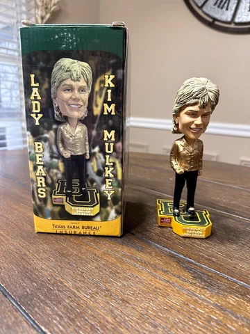 Kim Mulkey Baylor Lady Bears  Bobble Head College Basketball Sport Memorabilia Cover