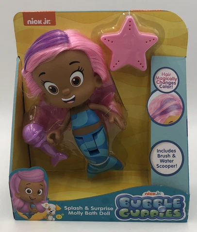 Just Play Nick Jr. Bubble Guppies Splash & Surprise Molly Bath Doll Brand NEW Cover